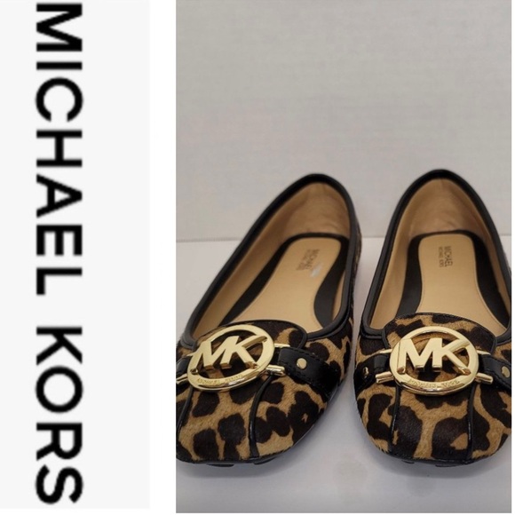 MICHEAL Micheal Kors Leopard Print Flats 🐆🥿🥿